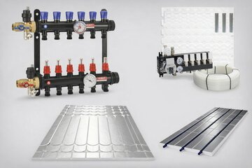 Droogbouw Vloerverwarming Pakketten