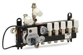 ROBOT STADS PRO VERDELER T-2 MET WILO PARA HU 25/6-43/SCU LABEL A POMP 2 Groeps