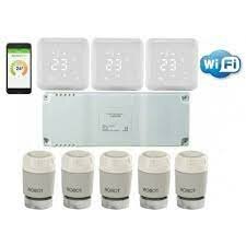 WIFI Zoneregeling met inbouw HN55 thermostaten (bekabeld)