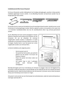 Infrarood Paneel 300 Watt