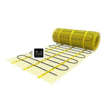 MAGNUM elektrische vloerverwarmingsmat met witte WiFi thermostaat 4m&sup2;