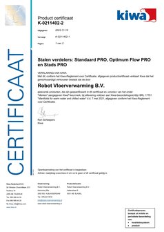 ROBOT STADS PRO VERDELER T-2 MET WILO PARA HU 25/6-43/SCU LABEL A POMP 1 Groeps
