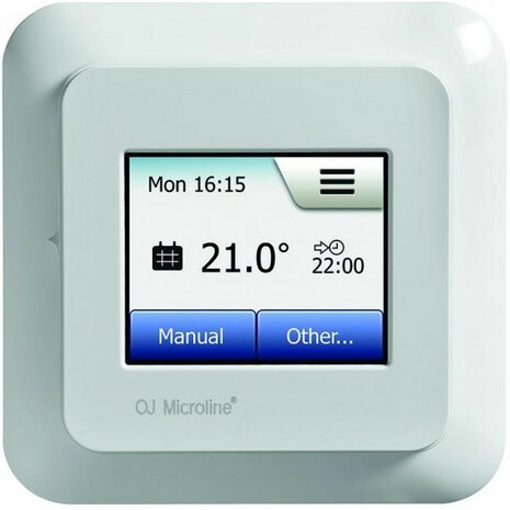 OJ Electronics Microline OCD5 - Digitale Inbouwthermostaat met touchscreen
