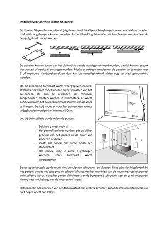 Infrarood Paneel 400 Watt