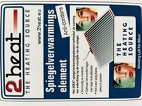 Spiegelverwarming 50 x 100 (100 Watt)