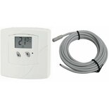 2Heat Basic Eenvoudige opbouw thermostaat met vloersensor LAATSTE MODELLEN!!